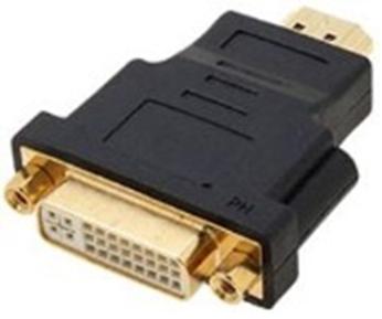 HDMI Male to DVI-I 24+5 Female Adapter Converter Gold Plated