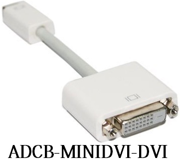 Mini DVI To DVI (24+1) Adapter Video Cable For iMac Apple MiniDVI converter