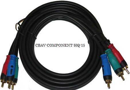 10Ft (3 meter) High Performance YPbPr Component Video Cable For HDTV DVD Blu-ray