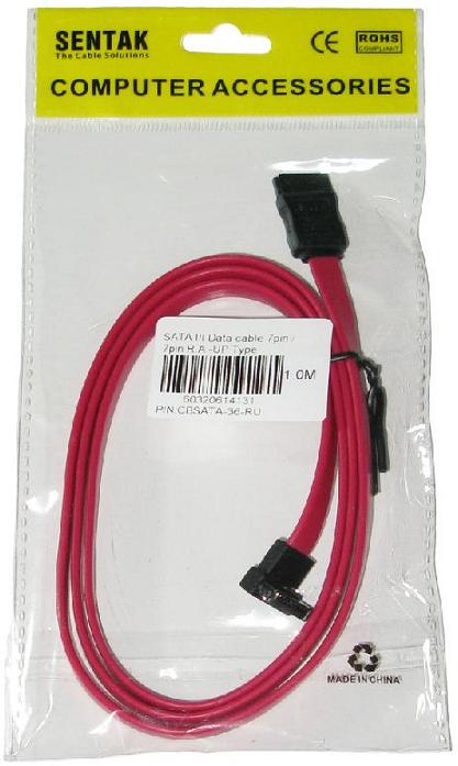 1M 36ft SATA Serial data cable with Right Angle