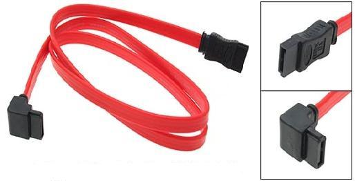 1M 36ft SATA Serial data cable with Right Angle