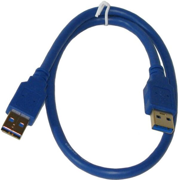 1.5FT USB 3.0 A Male to A Male  USB Cable Speed Cord for Data Transfer  0.5M