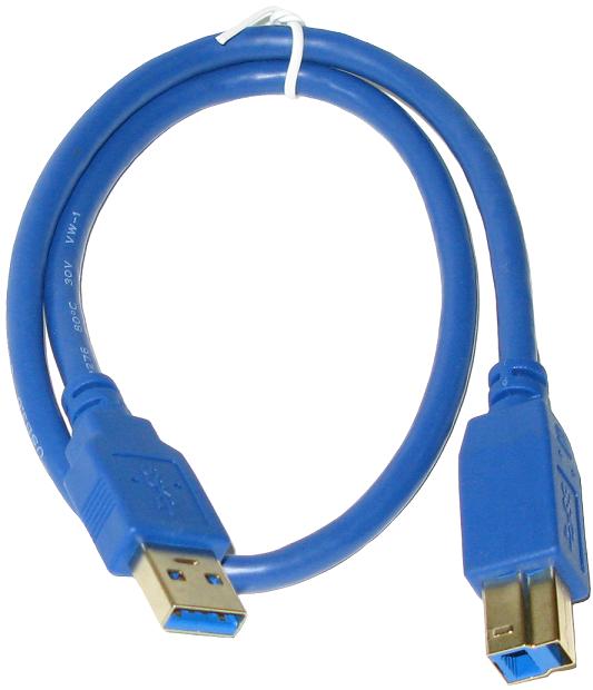  0.5M 1.5ft USB 3.0 A Male to B Male printer cable HDD Enclosure USB HUB