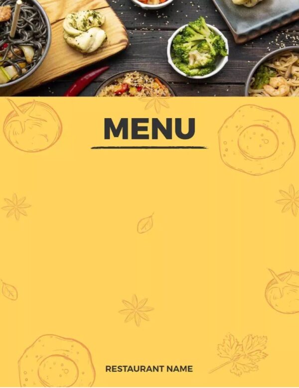 Create the Perfect Customize Dine in & Take Out Menu for your Café or Restaurant