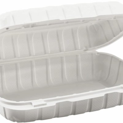 Take Out Box 9" x 6" PP Hinged Containers