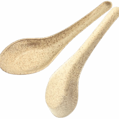 Bio Chinese Soup Spoon(wheat straw)