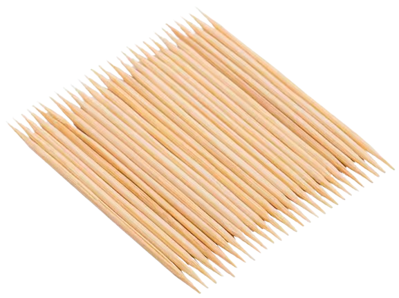 Toothpicks Unwrapped 無包装支圓形牙籤