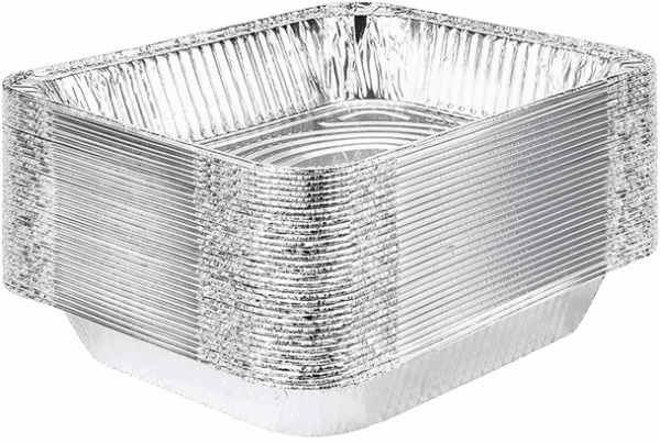 Aluminum Foil Container Half Size Deep Foil Container 100/cs錫紙深盤(半盤)