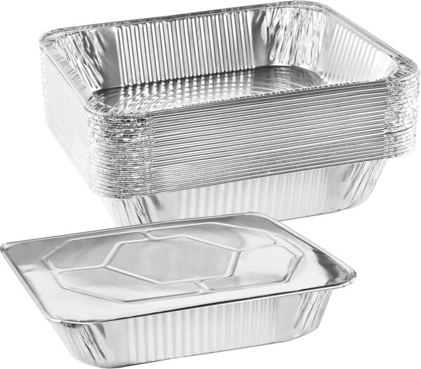 Aluminum Foil Container Full Size Deep Foil Container 50/cs錫紙深盤(全盤)