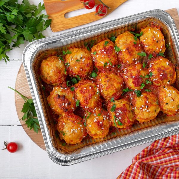 Aluminum Foil Container Full Size Deep Foil Container 50/cs錫紙深盤(全盤)