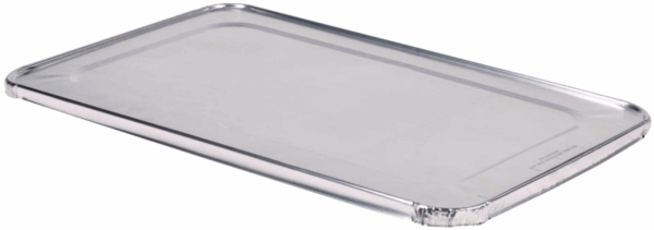 Lid for Half Size Aluminum Foil Container (50/cs)錫紙(淺/深)盤(半蓋)