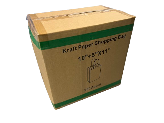 Small Kraft Paper Bags with Handle 手提環保紙袋(S)