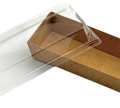 Rectangular Kraft Paper Container with Lid