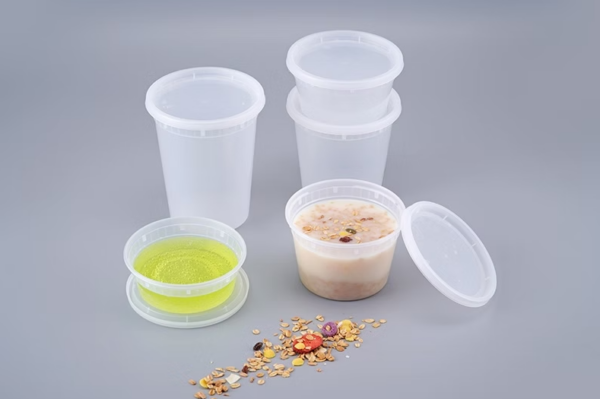 Deli Plastic Container密封圓形盒